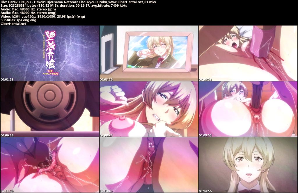 Daraku Reijou The Animation: Hakoiri Ojousama Netorare Choukyou Kiroku